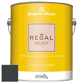 Benjamin Moore 547 Regal Select Waterborne Interior Flat Finish краска цвет NCS S 8505-B20G 