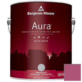Краска Aura Waterborne Exterior Satin Finish (631) цвет 2078-30 Royal Fuchsia