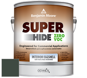 Benjamin Moore 357 Super Hide Zero Voc Interior Eggshell краска цвет NCS S 8010-G10Y 