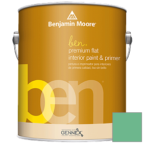 Краска Ben Premium Interior Latex Flat (W625) цвет 580 Arlington Green