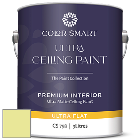 COLOR SMART CS 758 ULTRA CEILING PAINT ультраматовая краска цвет 2026-50 Fresh Cut Grass