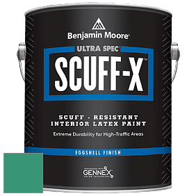 Benjamin Moore 485 Ultra Spec SCUFF-X Interior Eggshell Finish краска цвет 2047-30 Rolling Hill Green