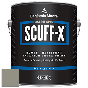 Benjamin Moore 485 Ultra Spec SCUFF-X Interior Eggshell Finish краска цвет 2140-40 Storm Cloud Gray