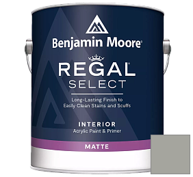 Краска Regal Select Interior Paint - Matte (548) цвет 1482 Sabre Gray