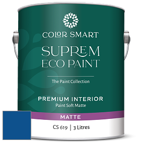 COLOR SMART CS 619 SUPREM ECO PAINT матовая краска цвет RAL 5017 