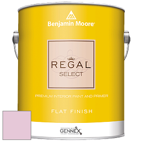 Benjamin Moore 547 Regal Select Waterborne Interior Flat Finish краска цвет 2085-60 Pink Petals