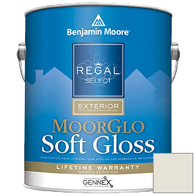 Краска Regal Select Exterior Paint-Moor GloSoft Gloss Finish (W096) цвет OC-18 BM OC-18