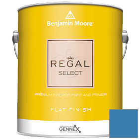 Краска Regal Select Waterborne Interior Flat Finish (547) цвет 797 Athens Blue