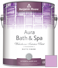 Краска Benjamin Moore Aura Bath & Spa Interior Paint Matte Finish (532) цвет 2075-50 Pink Taffy