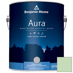 Краска Aura Waterborne Exterior Semi-Gloss Finish (632) цвет 549 Honeydew
