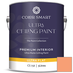 Краска COLOR SMART CS 758 ULTRA CEILING PAINT ультраматовая краска цвет 090 Butterfly Wings