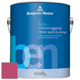 Benjamin Moore Ben W626 Premium Interior Latex Eggshell краска цвет 2086-30 Rosy Blush