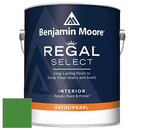 Benjamin Moore 550 Regal Select Waterborne Interior Pearl Finish краска цвет 2033-10 Yellow Green
