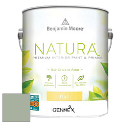 Benjamin Moore 514 Natura Interior Semi-Gloss Finish краска цвет NCS S 3010-G30Y 