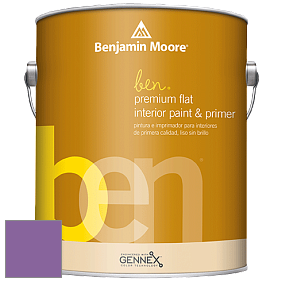 Benjamin Moore Ben W625 Premium Interior Latex Flat краска цвет NCS S 3050-R50B 