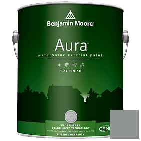 Краска Aura Waterborne Exterior Flat Finish (629) цвет AC-17 BM AC-17