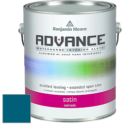 Benjamin Moore 792 Advance Interior Paint-Satin эмаль цвет NCS S 4550-B 
