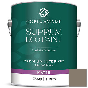 Краска COLOR SMART CS 619 SUPREM ECO PAINT матовая краска цвет AC-3 BM AC-3