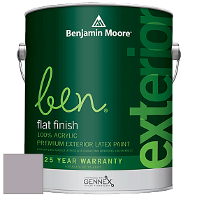 Benjamin Moore Ben 541 Waterborne Exterior Flat Finish краска цвет AF-620 