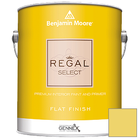 Краска Regal Select Waterborne Interior Flat Finish (547) цвет 2024-40 Yellow Finch