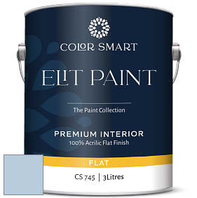 COLOR SMART CS 745 ELIT PAINT глубокоматовая моющаяся краска цвет NCS S 1020-R80B 