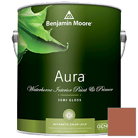 Краска Aura Waterborne Interior Semi-gloss Finish (528) цвет 2175-30 Rust