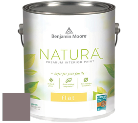Benjamin Moore 512 Natura Interior Flat Finish матовая краска цвет 2113-40 Cinnamon Slate