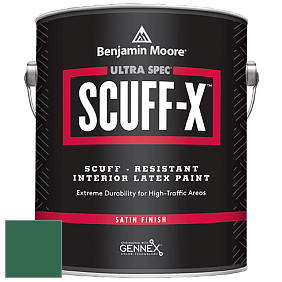 Benjamin Moore 486 Ultra Spec SCUFF-X Interior Satin Finish краска цвет NCS S 5040-G 