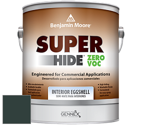 Benjamin Moore 357 Super Hide Zero Voc Interior Eggshell краска цвет RAL 6012 
