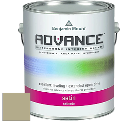 Benjamin Moore 792 Advance Interior Paint-Satin эмаль цвет AF-410 