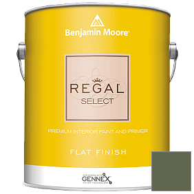 Краска Regal Select Waterborne Interior Flat Finish (547) цвет 455 Sweet Basil