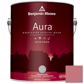 Краска Aura Waterborne Exterior Satin Finish (631) цвет 2006-40 Glamour Pink