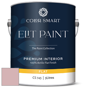 COLOR SMART CS 745 ELIT PAINT глубокоматовая моющаяся краска цвет 1255 Pink Panther