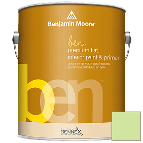 Краска Ben Premium Interior Latex Flat (W625) цвет 2031-50 Key Lime