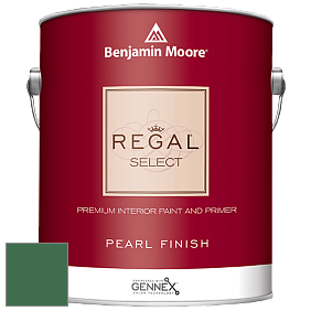 Benjamin Moore 550 Regal Select Waterborne Interior Pearl Finish краска цвет 2038-10 Celtic Green