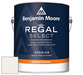 Benjamin Moore 550 Regal Select Waterborne Interior Pearl Finish краска цвет OC-145 Atrium White