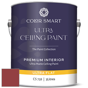 COLOR SMART CS 758 ULTRA CEILING PAINT ультраматовая краска цвет 2004-10 Deep Rose