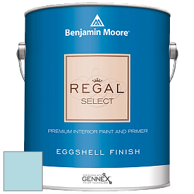 Benjamin Moore 549 Regal Select Waterborne Interior Eggshell Finish краска цвет 2054-60 Old Pickup Blue
