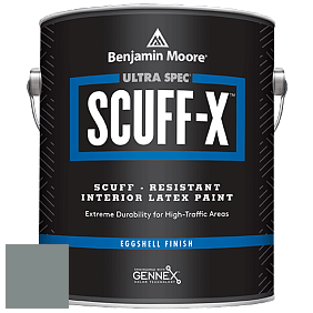 Benjamin Moore 485 Ultra Spec SCUFF-X Interior Eggshell Finish краска цвет NCS S 5005-B80G 