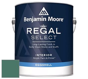 Benjamin Moore 549 Regal Select Waterborne Interior Eggshell Finish краска цвет 643 Steamed Spinach
