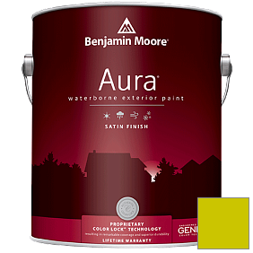 Краска Aura Waterborne Exterior Satin Finish (631) цвет 2025-20 Yew Green