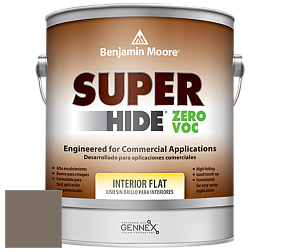 Benjamin Moore 355 Super Hide Zero Voc Interior Flat краска цвет 980 Woodcliff Lake