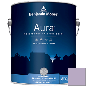 Краска Aura Waterborne Exterior Semi-Gloss Finish (632) цвет 2072-50 Lavender Lipstick