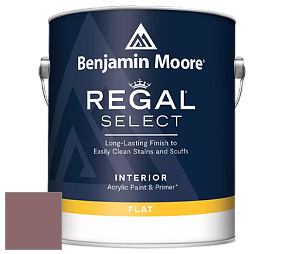 Benjamin Moore 547 Regal Select Waterborne Interior Flat Finish краска цвет NCS S 5020-R10B 