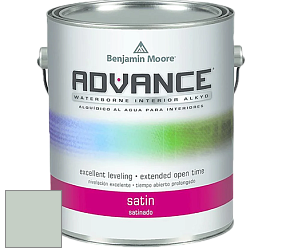 Benjamin Moore 792 Advance Interior Paint-Satin эмаль цвет 695 Turquoise Mist