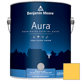 Краска Aura Waterborne Exterior Semi-Gloss Finish (632) цвет 329 Golden Orchards
