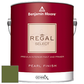 Benjamin Moore 550 Regal Select Waterborne Interior Pearl Finish краска цвет NCS S 4550-G40Y 