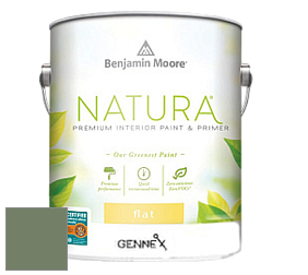 Benjamin Moore 514 Natura Interior Semi-Gloss Finish краска цвет NCS S 5020-G30Y 