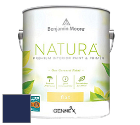 Benjamin Moore 514 Natura Interior Semi-Gloss Finish краска цвет RAL 5013 
