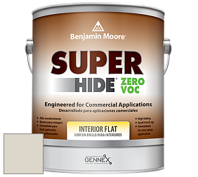 Benjamin Moore 355 Super Hide Zero Voc Interior Flat краска цвет OC-24 BM OC-24